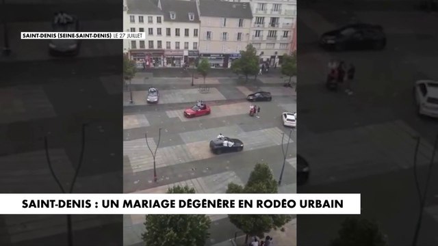Saint-Denis : un mariage dégénére en rodéo urbain