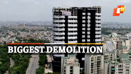 Supertech Twin Towers Demolition; Listen To Man Who Will Press The Button