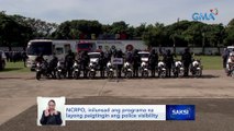 NCRPO, inilunsad ang programa na layong paigtingin ang police visibility | Saksi