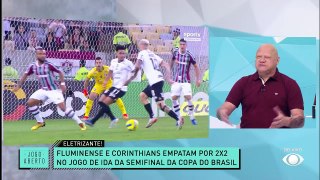 Debate Jogo Aberto: Fluminense perdeu chance e ressuscitou o Corinthians?