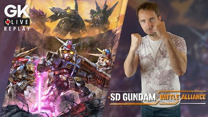 [GK Live Replay] SD Gundam Battle Alliance, des mechs bien huilés