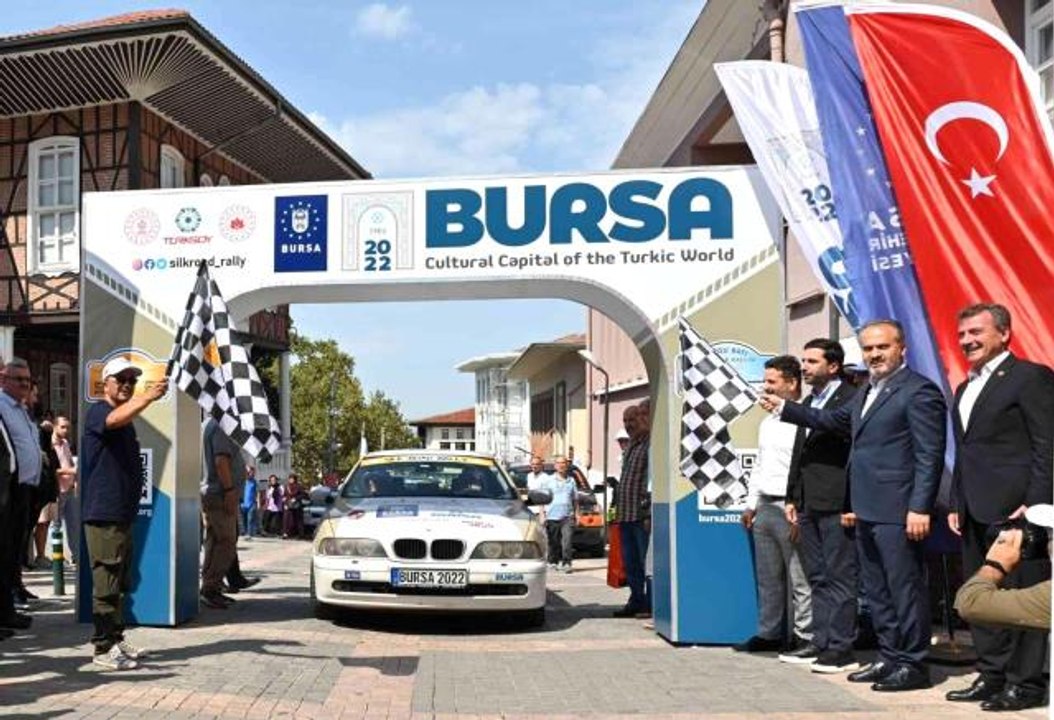 Bursa haber! �Tuna�dan Orhun�a İpek Yolu Rallisi� Bursa�da