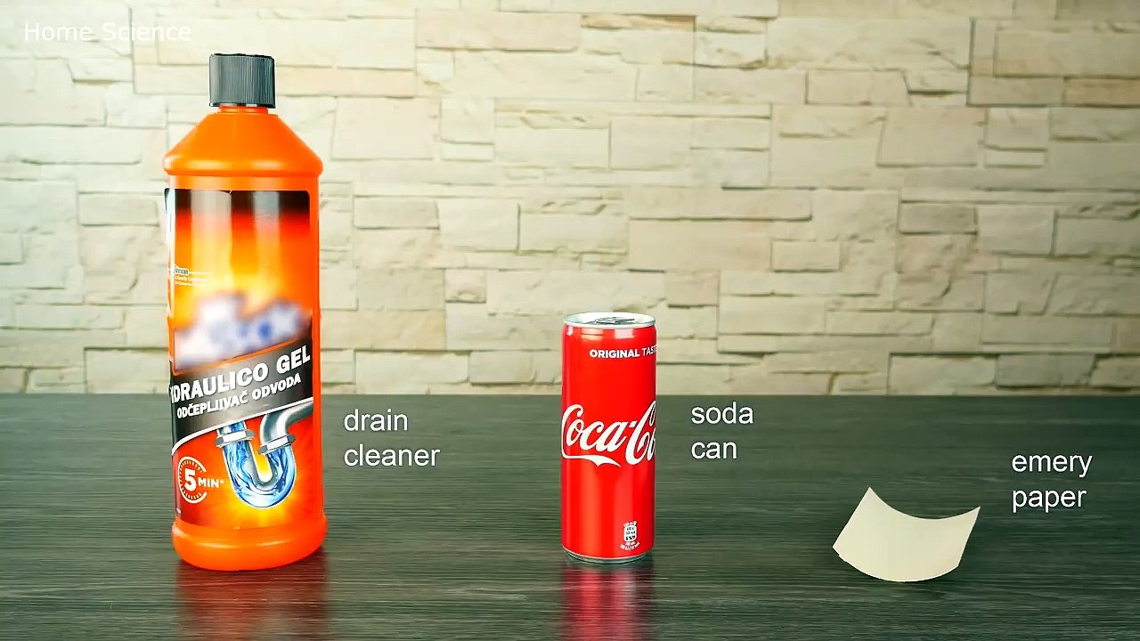 Experiment_ Coca Cola and Drain Cleaner video Dailymotion