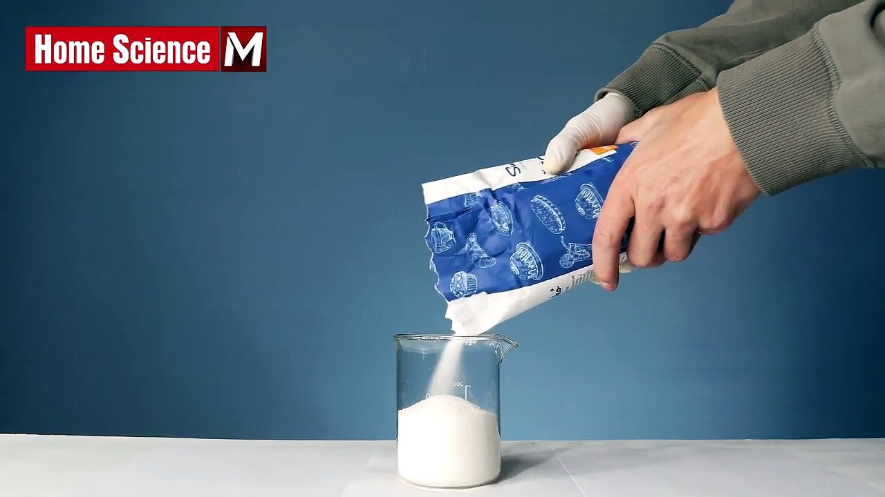 Cool Science Experiment with Sugar and Sulfuric Acid