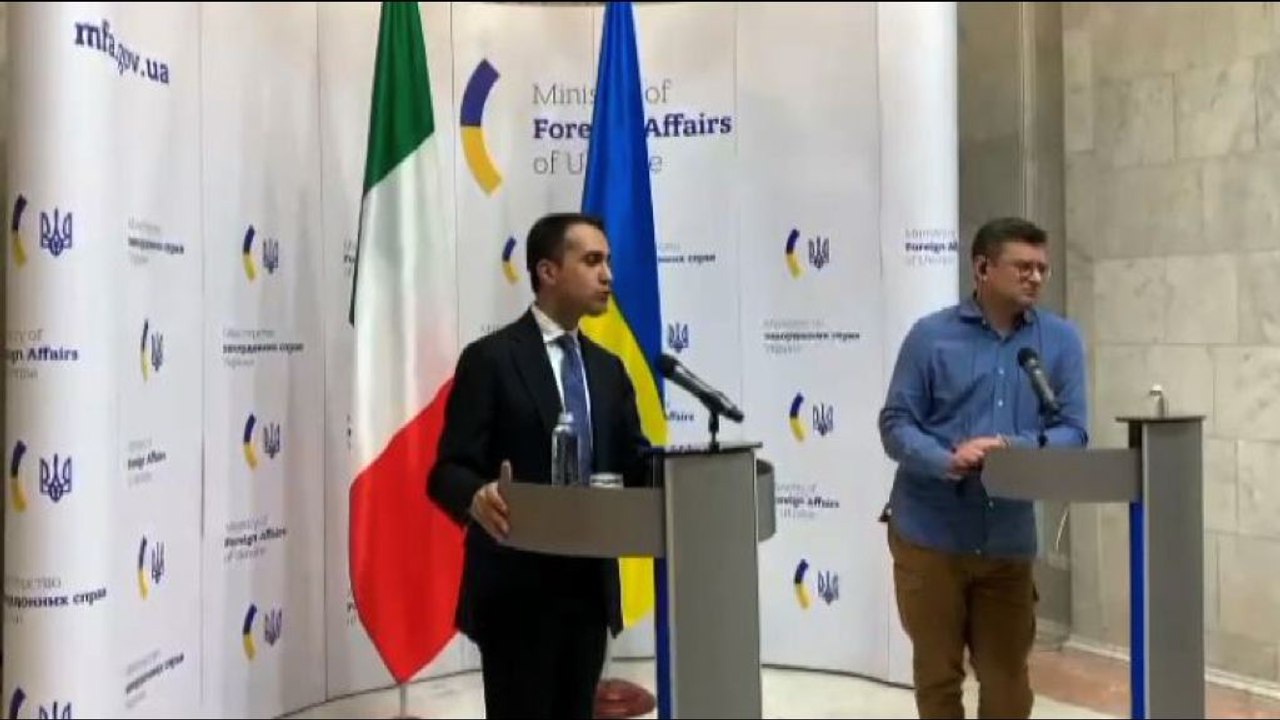 Di Maio in Ucraina: prezzo gas non per sanzioni ma ricatto Russia