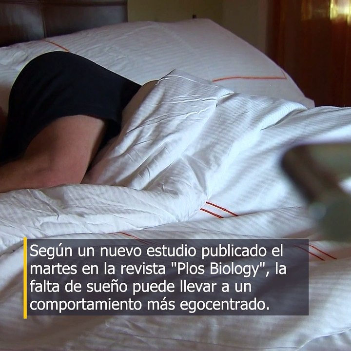 La falta de sueño te podría volver más egoista