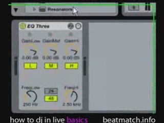 how to dj in ableton live , basics video tutorial