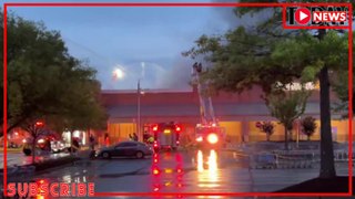 Crews battle Fire at Peachtree City Walmart Supercenter in Georgia