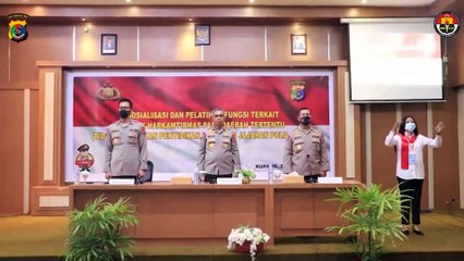 Kapolda NTT Buka Kegiatan Sosialisasi Buku Saku dan Pelatihan Fungsi Terkait Polsek Harkamtibmas