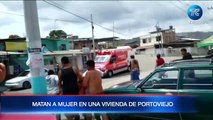 Sicarios asesinaron a una mujer en Portoviejo