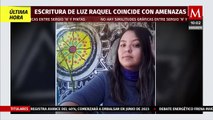 Escritura de Luz Raquel coincide con amenazas plasmadas en muros: Fiscalía de Jalisco