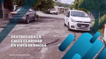 Destrozada la calle Claridad en Vista Hermosa | CPS Noticias Puerto Vallarta