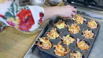 How to Make Savory Potato 'Nests' with Honey Glazed Ham