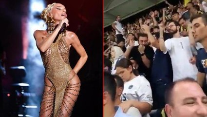 Fenerbahçe taraftarından tutuklanan Gülşen'e destek! Ünlü şarkısını hep birlikte söylediler