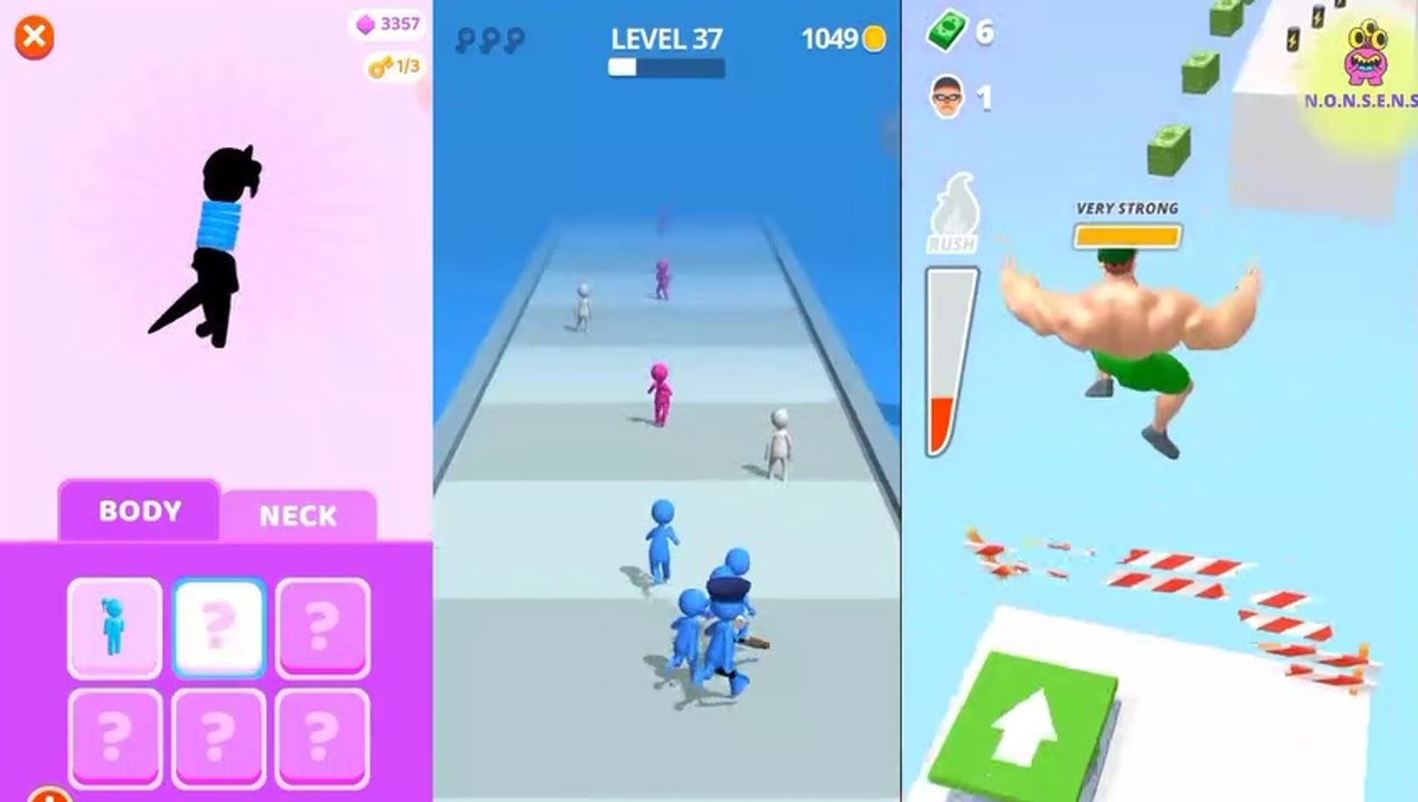 Long Neck run vs join and clash vs muscle rush| who is win?