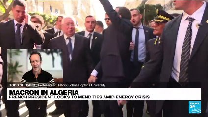 As Macron seeks to rebuild ties, "Algeria is in a particularly strong position right now"