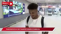 Trabzonspor'un yeni transferi Jean-Philippe Gbamin, İstanbul'a geldi
