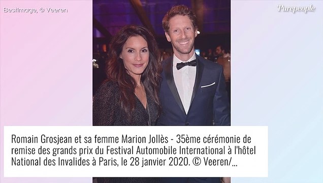 Marion Jollès romantique : magnifique message à Romain Grosjean, après un mois loin de lui