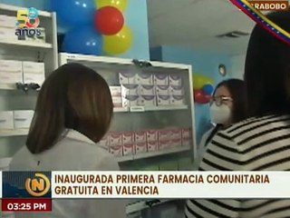 Carabobo | Farmacia comunitaria en Valencia beneficiará más de 53 mil personas