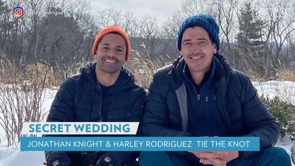 New Kids on the Block Singer Jonathan Knight Secretly Married Boyfriend Harley Rodriguez