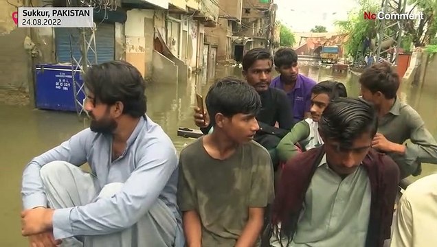 Inundações repentinas no Paquistão