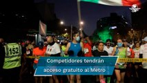 Estos serán los horarios del Metro y Metrobús por el Maratón CDMX 2022