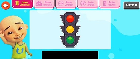 Belajar mengenal lampu lalu lintas,