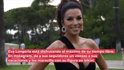 ¡Qué cuerpo tan tonificado! Eva Longoria sorprende en bikini