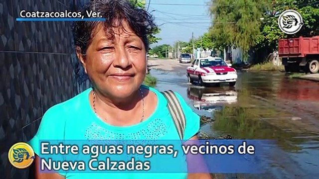 Suman 8 años viviendo entre aguas negras los vecinos de Nueva Calzadas