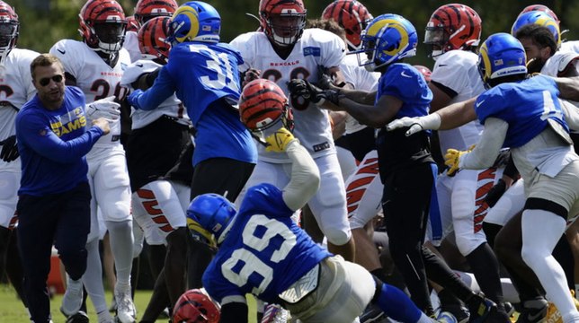 Rams, Bengals Engage in Practice Brawl Ahead of Final Preseason Game