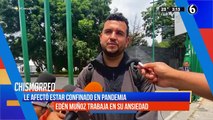 Edén Munoz trabaja en su ansiedad