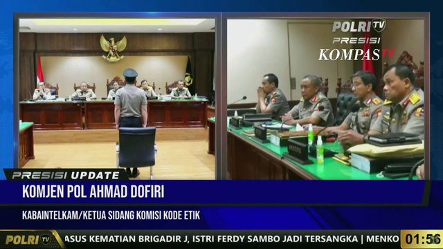 Pernyataan Lengkap Ferdy Sambo Usai Dipecat dari Polri di Hadapan Ketua Sidang Etik