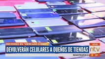 De los 128 celulares secuestrados en el Barrio Chino, menos de la mitad fueron reclamados por sus dueños