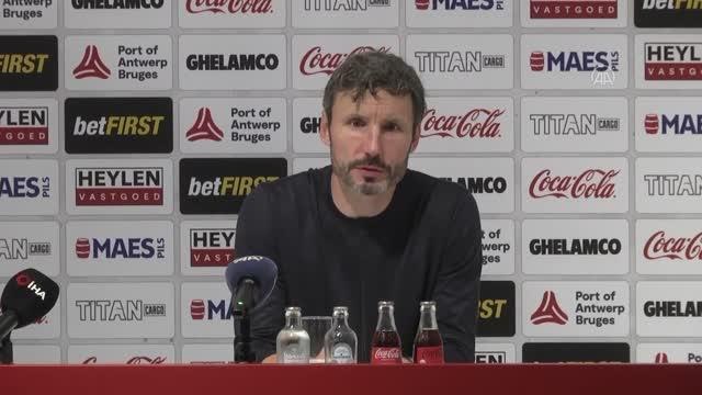 Van haberleri | ANTWERPEN - Antwerp Medipol-Başakşehir maçının ardından - Mark van Bommel