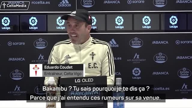 Transferts - Le coach du Celta Vigo éteint la rumeur Bakambu : Il ne veut pas quitter l'OM