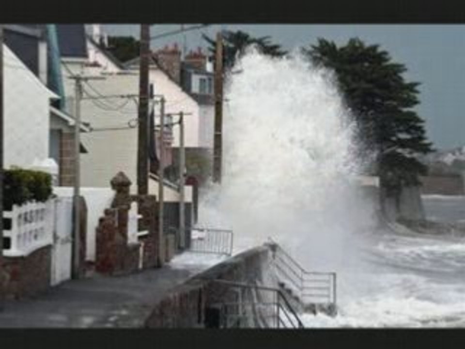 Tempête Larmor-plage 11/03/08