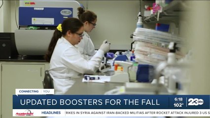 Updated COVID boosters for the fall
