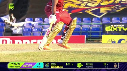 TRINBAGO KNIGHT RIDERS VS B'DOS MEN