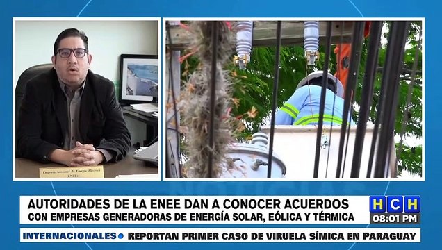 Gobierno llega a preacuerdo con ocho empresas generadoras de energía, cinco solares y una eólica
