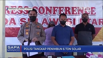 Polisi Tangkap Penimbun 6 Ton Solar