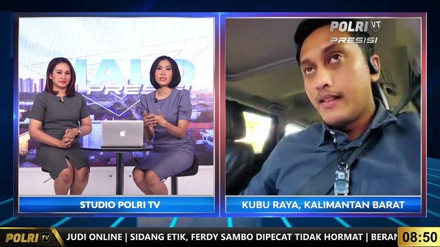 Live Dialog Bersama Kasat Reskrim Polres Kubu Raya Iptu Teuku Rivanda Ikhsan Terkait Viral Emak-Emak Asyik Main Judi Online