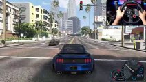 Ford Mustang G29 Steering Wheel Gameplay