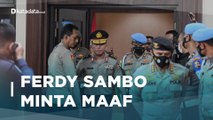 Usai Dipecat, Ferdy Sambo Minta Maaf | Katadata Indonesia