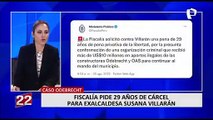 Lava Jato: Fiscalía pide 29 años de prisión para Susana Villarán