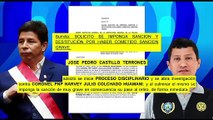 Pedro Castillo denunció al coronel PNP Harvey Colchado ante Inspectoría