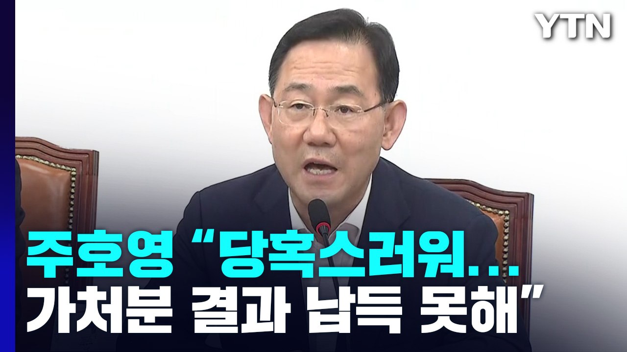[더뉴스] 법원, 주호영 비대위원장 직무집행 정지 / YTN
