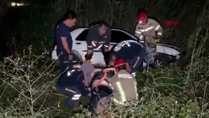 Eşini arayıp "Alo Büşra sakin ol, kaza geçirdim" dedi