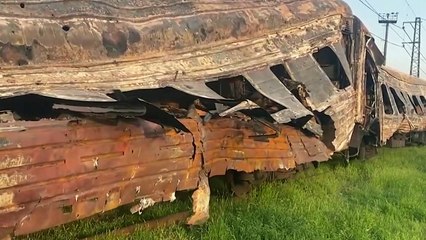 25 قتيلاً في ضربة روسية على محطة للقطارات بوسط أوكرانيا وموسكو تؤكد انها قتلت جنودا