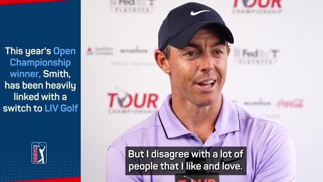 'Business as usual' - McIlroy has no animosity despite Cam Smith pairing