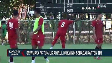 Resmi! Sriwijaya FC Tunjuk Amirul Mukminin Sebagai Kapten Tim